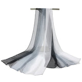 Women,Gradient,Color,Chiffon,Scarves,Shawls,Casual,Outdoor,Sunshade,Beach,Scarf