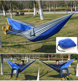 Outdoor,Camping,Hammock,Parachute,Cloth,Lightweight,Nylon,Portable,Hammock,People,140CM