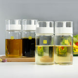 YOUJIA,Glass,Olive,Dispenser,Liquid,Storage,Bottle,Kitchen,Spice,Storage,Container