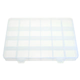 Grids,Clear,Plastic,Adjustable,Jewelry,Storage,Container,Crafts,Organizer,Dividers