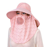 Women,Removable,Protection,Breathable,Bucket,Summer,Outdoor,Travel,Beach
