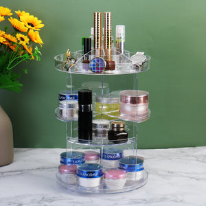 Degree,Rotation,Transparent,Acrylic,Cosmetics,Makeup,Organizer