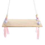 Floating,Tassel,Floating,Swing,Shelf,Hanging,Storage,Decorations