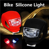 Black,Bicycle,Light,Waterproof,Silicone,Flashlight