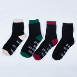 Cotton,Socks,Funny,Letterr,Printed,Middle,Socks