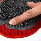 Silicone,Magic,Glove,Remover,Glove,Massage,Cleaning,Brush,Supplies,Grooming,Products