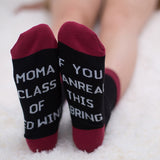 Cotton,Socks,Funny,Letterr,Printed,Middle,Socks