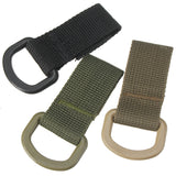 Military,Tactical,Carabiner,Nylon,Strap,Buckle,Hanging,Keychain,Molle,System