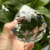 100mm,Chandelier,Clear,Glass,Crystal,Round,Faceted,Prism,Pendants,Decorations