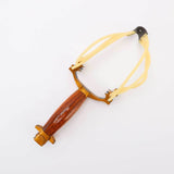 Wooden,Powerful,Slingshots,Tactical,Aiming,Adjustable,Slingshots,Professional,Hunting,Heavy,Rubber,Bands,Steel,Balls