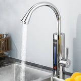 3300W,Electric,Water,Heater,Faucet,Ambient,Light,Temperature,Display,Instant,Water,Heating