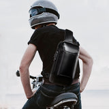 BANGE,Charging,Sling,Carbon,Fiber,Waterproof,Crossbody,Chest,Outdoor,Camping,Travel,Cycling