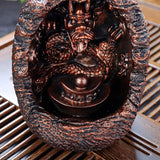 Dragon,Backflow,Burner,Incense,Holder,Resin,Censer,Buddhist,Ceramic,Smoke,Burner,Holder,Buddhist,Decorations,Cones