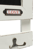 Rustic,Framed,Chalk,Board,Mounted,Vintage,Message,Notice,Display,Board,Hangers