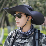 Summer,Protection,Centimeters,Visor,Adjustable,Bucket,Fishing,Mountaineering
