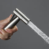 Stainless,Steel,Handheld,Toilet,Bathroom,Portable,Bidet,Sprayer,Shower,Spray,Sprinkle