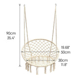 Round,Hanging,Hammock,Chair,Swing,Children,Swing,Chair,Outdoor,Indoor,Garden