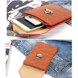 Men's,Waist,Genuine,Leather,Outdoor,Storage,Smartphone,Wallet,Holder