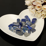 Natural,Irregular,Round,Lapis,Lazuli,Broken,Memorial,Stone,Decoration