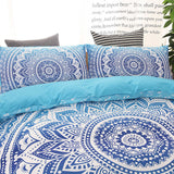 Bedding,Bohemian,National,Style,Pillowcase,Quilt,Cover,Queen