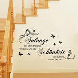 Sticker,Butterfly,Quotes,Decals,Stickers,Living,Study,Decor