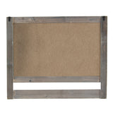 Rustic,Framed,Chalk,Board,Mounted,Vintage,Message,Notice,Display,Board,Hangers