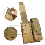 Tactical,Double,Pouch,Molle,Quick,Access,Pistol,Accessories,Magazine,Holder