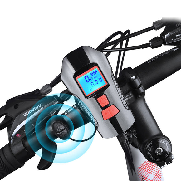 XANES,SFL15,300LM,Bicycle,Headlamp,Modes,Rechargeable,Waterproof,Front,Light,Speaker,Power,Display