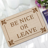 KCASA,40x60cm,Creative,Letter,Entrance,Printed,Floor,Carpet
