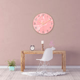 Loskii,CC015,Creative,Marble,Pattern,Clock,Clock,Quartz,Clock,Office,Decorations