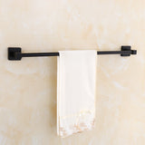 Black,Square,Towel,Holder,Bathroom,Shower,Toilet,Mount,Clothes,Hanger