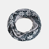 Women,Winter,Cotton,Snowflake,Pattern,Flower,Printing,Beanie,Gaiter,Shield