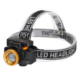 BIKIGHT,650LM,Endurance,Rechargeable,Solar,Induction,Headlamp,Light,Telescopic,Zoomable,Light