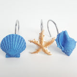 Decorative,Seashell,Shower,Curtain,Hooks,Bathroom,Beach,Shell,Decorations