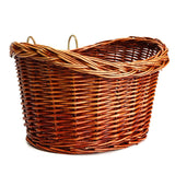 Trendy,Style,ProSource,Bicycle,Basket,Wicker,Style,Straps