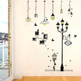Creative,Cartoon,Chandelier,Sticker,Removable,Household,Decor,Waterproof,Stickers
