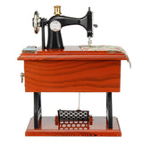 Retro,Vintage,Music,Sewing,Machine,Birthday,Table,Decor