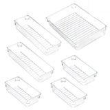 Clear,Cosmetic,Organizer,Makeup,Drawers,Jewelry,Holder,Kitchen,Storage