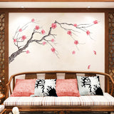 Miico,FX64045,Flower,Sticker,Decorative,Sticker,Sticker,Living,Bedroom,Decoration