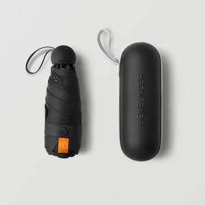 Beneunder,Folding,Sun&rain,Umbrella,Vinyl,Protection,Black,Lightweight,Pocket,Umbrella
