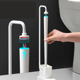 Magnetically,Absorbed,Toilet,Brush,Toilet,Brushes,Holder,Cleaner,Hanging,Drainage,Bathroom,Cleaning,Brush