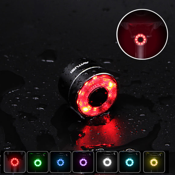 ANTUSI,Colorful,Light,Rechargeable,Modes,Waterproof,Bicycle,Night,Warning,Mountain,Lights