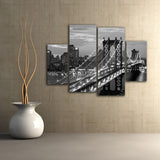 Miico,Painted,Combination,Decorative,Paintings,Bridge,Decoration