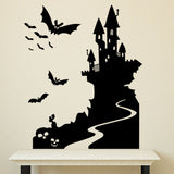 Miico,FX3013,Halloween,Stciker,Cartoon,Sticker,Castle,Removable,Stickers