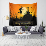 Loskii,Halloween,Tapestry,Pumpkin,Print,Hanging,Tapestry,Decor,Halloween,Decorations