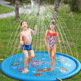100CM,Outdoor,Inflatable,Water,Splash,Playing,Sprinkler,Family,Funny