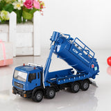 Scale,Diecast,Model,Vacuum,Sewage,Waste,Water,Suction,Truck,Model,Shipping,Model