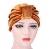 Women,Large,Bowknot,Cotton,Beanies,Casual,Solid,Skullies