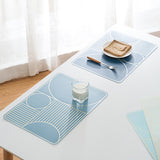 Waterproof,Grease,Proof,Simple,Geometry,Pattern,Resistant,Insulating,Placemat