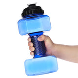 Large,Dumbbell,Shape,Water,Kettle,Portable,Sport,Fitness,Bottle